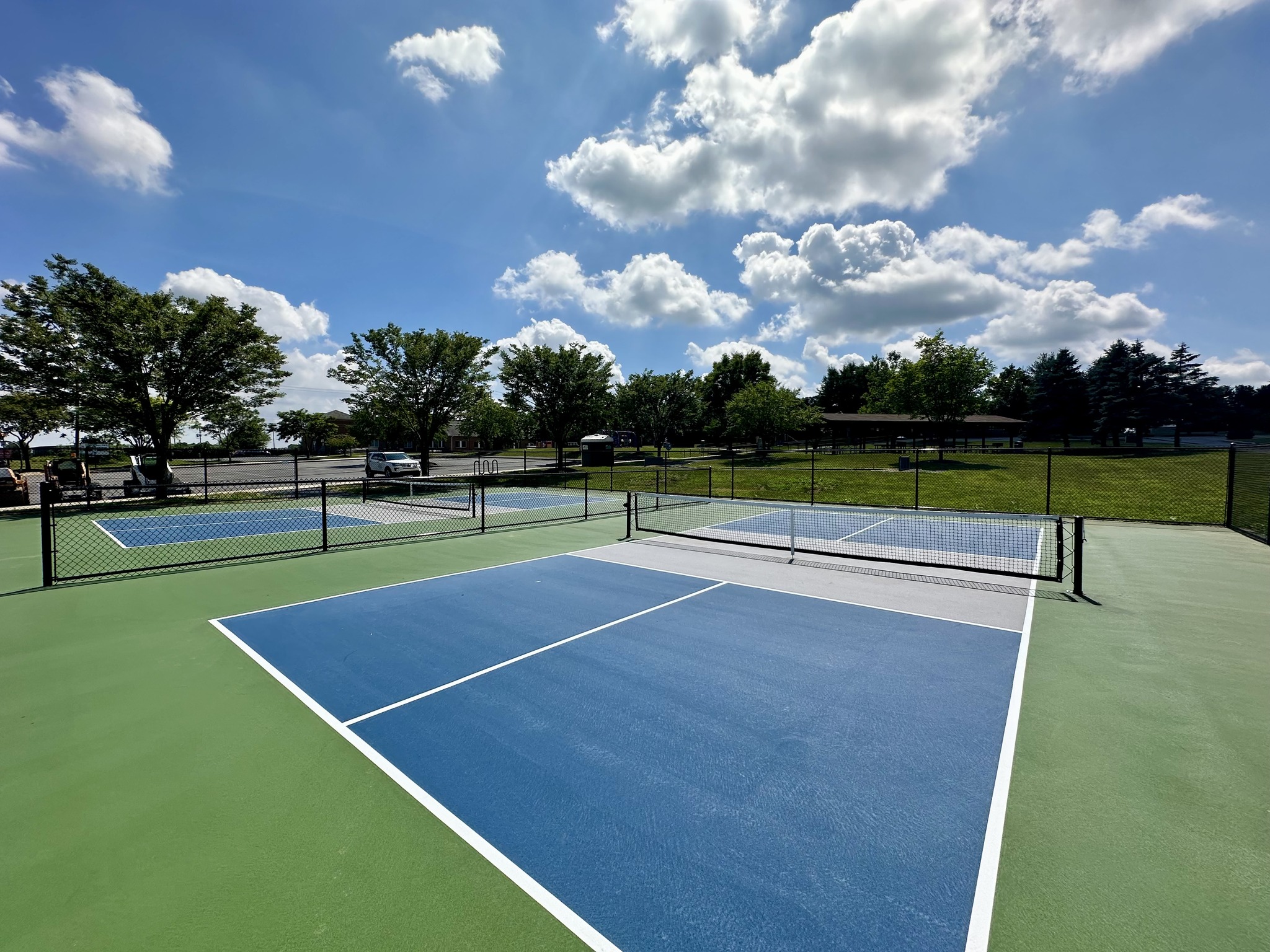Sơn sân pickleball cụm 2 sân ở Đà Nẵng 2026